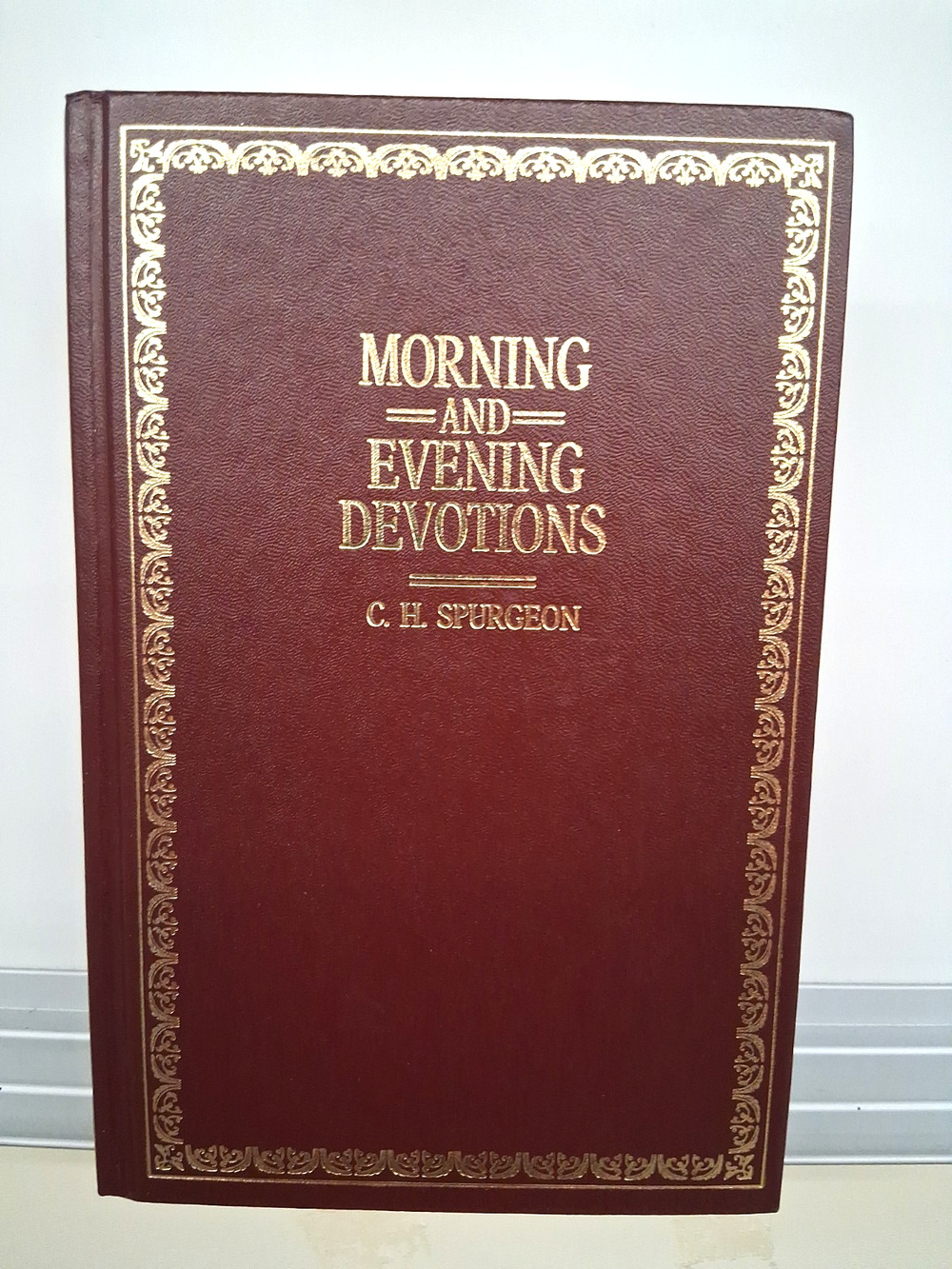 Morning and Evening Devotions. Hardcover by C. H. Spurgeon. Old Time Gospel Hour
